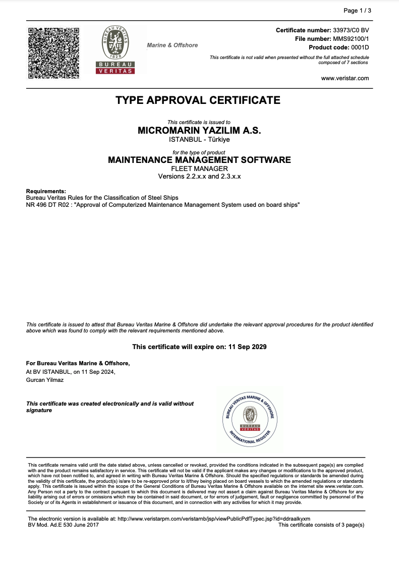 bv-certification